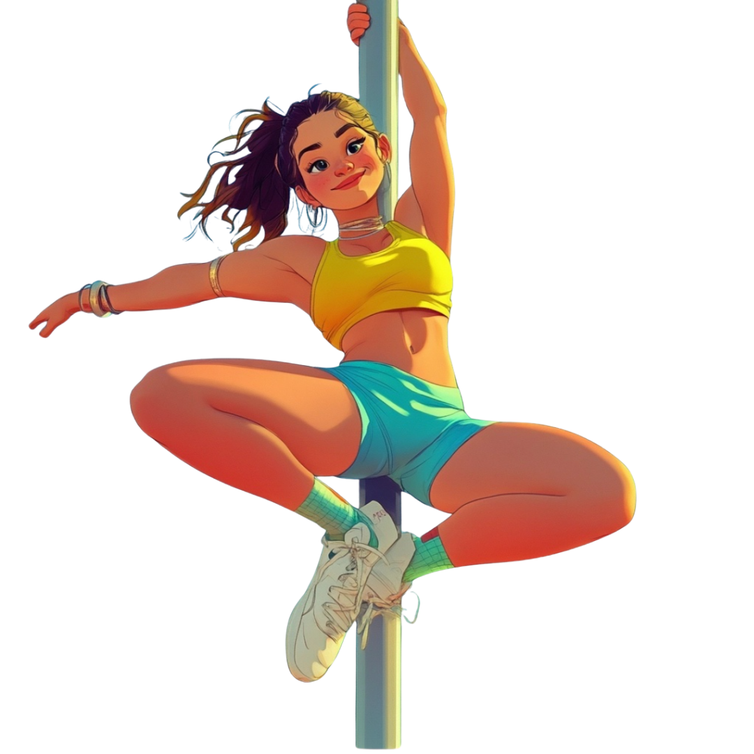 H.O.T - Pole Dance Stickers Chart